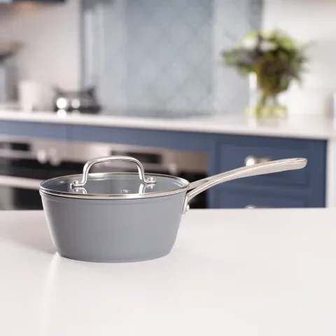 Laura Ashley Saucepan 16 cm Slate Grey - Image 4