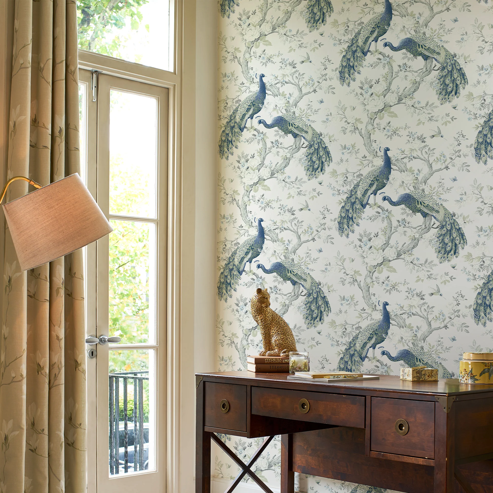 Laura Ashley Wallpaper Belvedere Midnight - Image 2