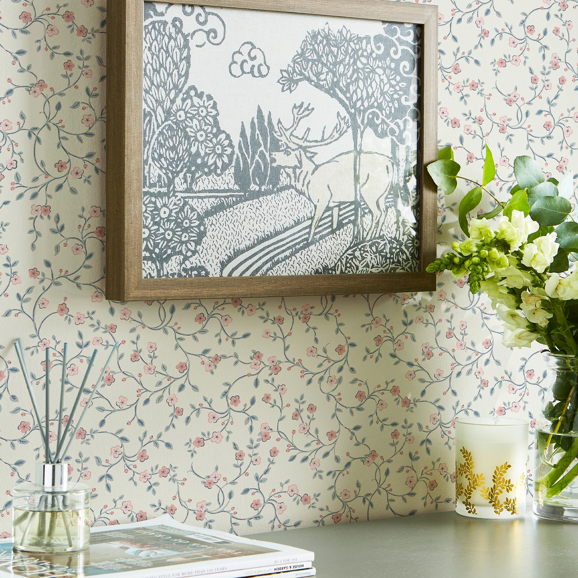 Laura Ashley Wallpaper Blencow Sprig - Image 4