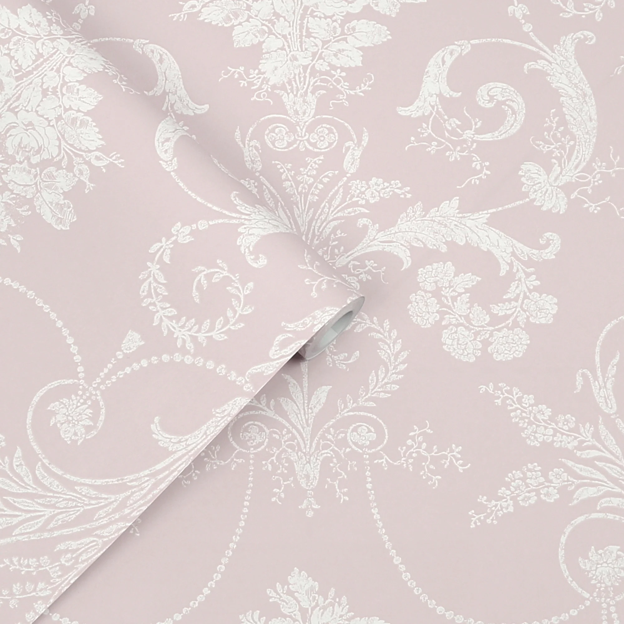 Laura Ashley Wallpaper Josette Amethyst - Image 3