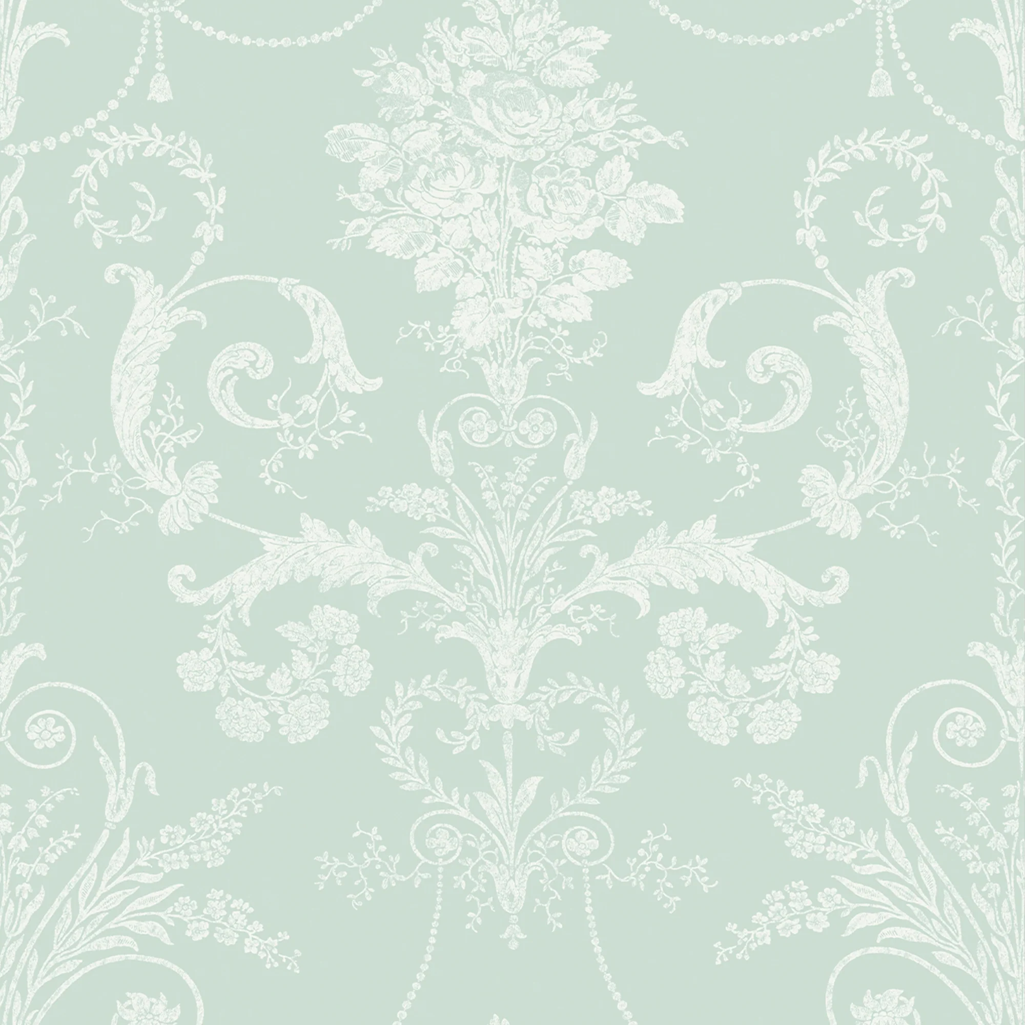 Laura Ashley Wallpaper Josette Duck Egg