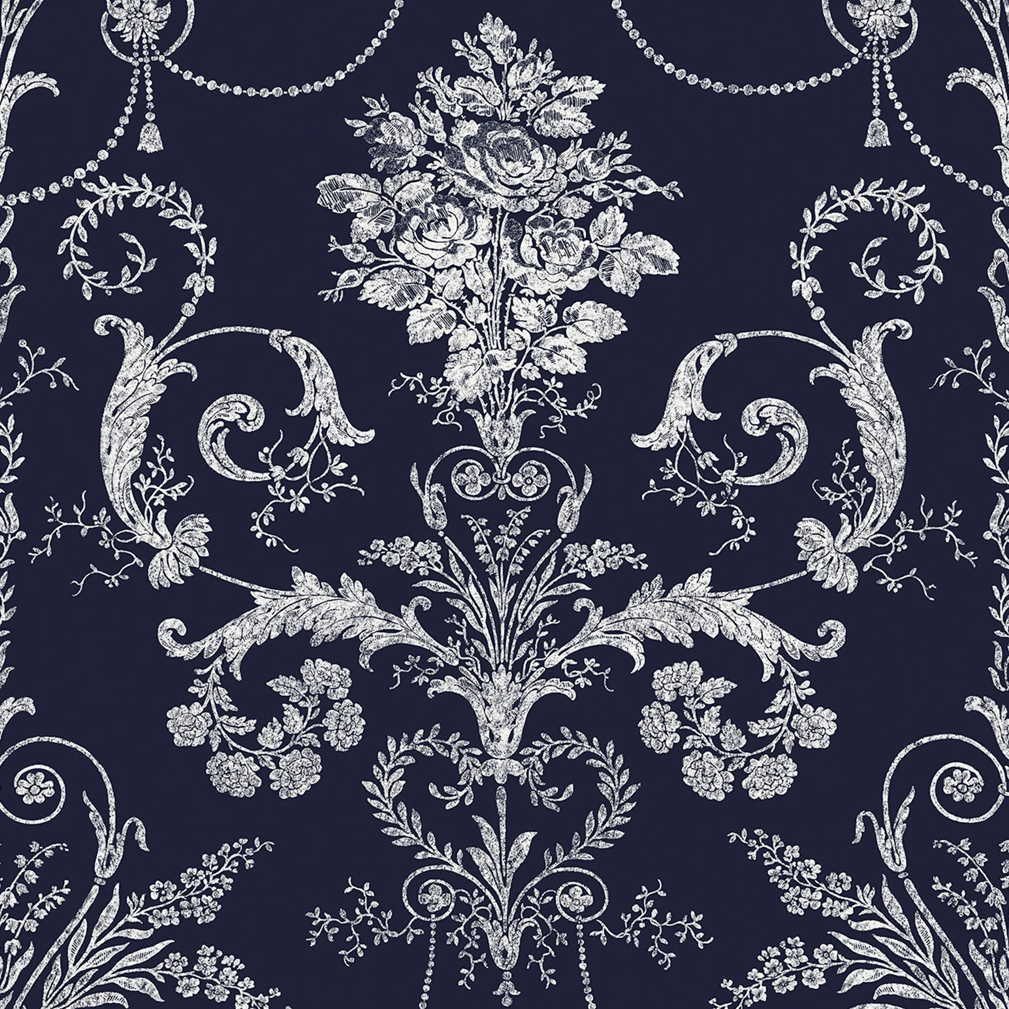 Laura Ashley Wallpaper Josette Midnight