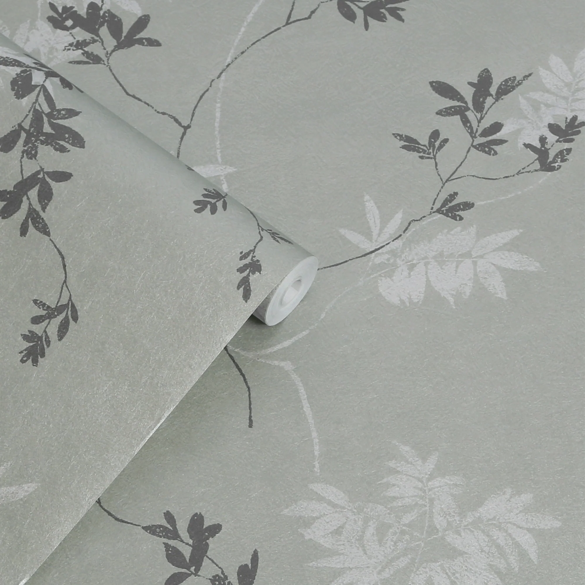 Laura Ashley Wallpaper Mari Mineral Green - Image 4