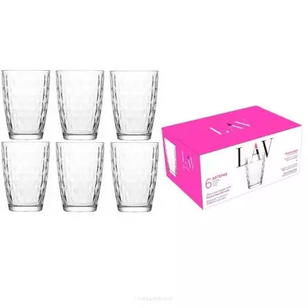 LAV Artemis Set of 6 Glasses