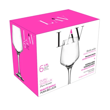 LAV Wine Glasses Set of 6 - Image 2