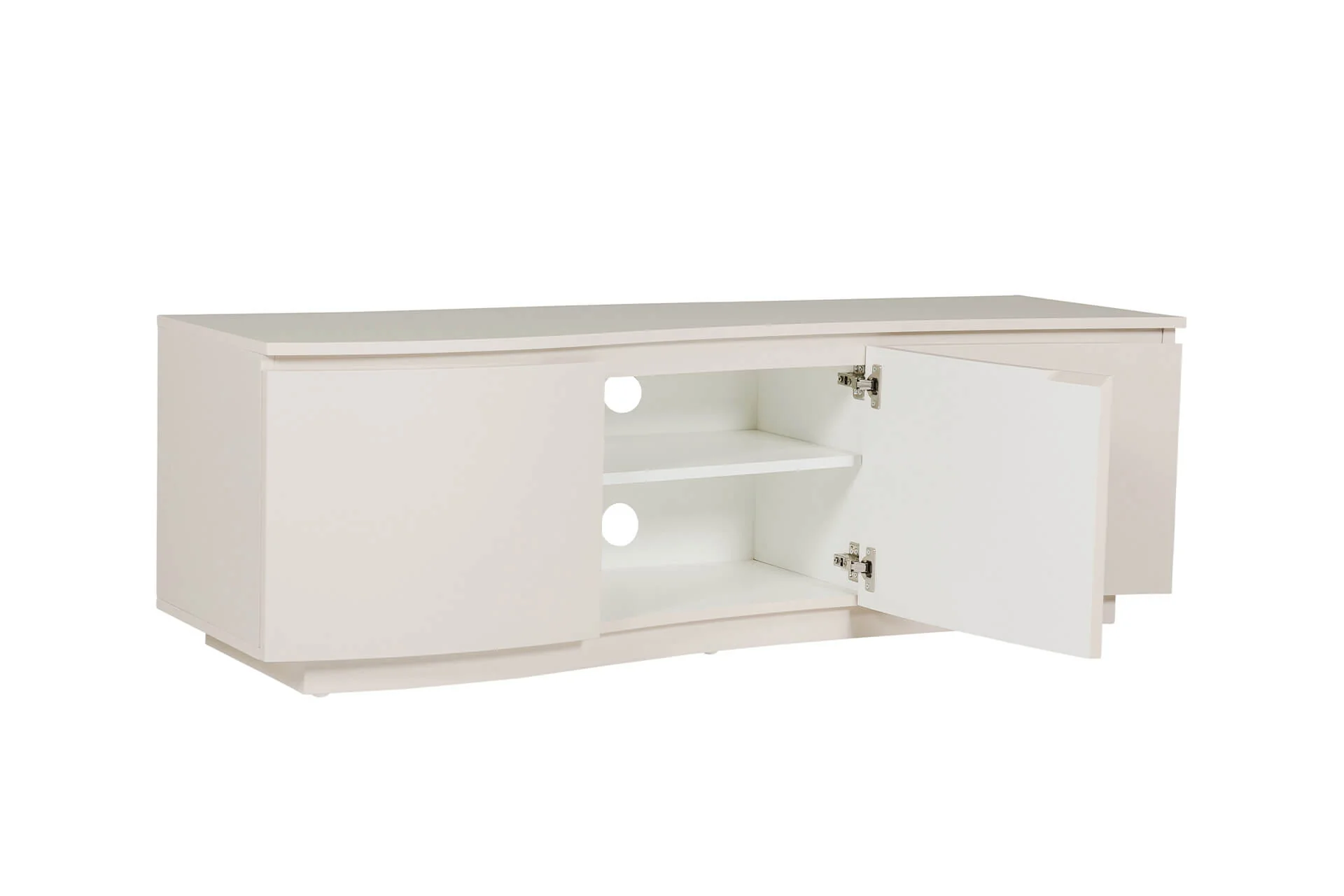 Lazzaro TV Unit Putty with LED – Modern TV Stand for Living Room - Image 2