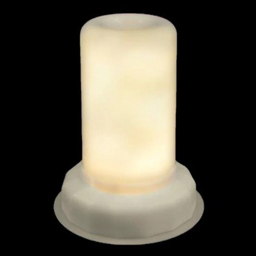 Led Flame Light White - Safe Flameless Candle for Home Decor