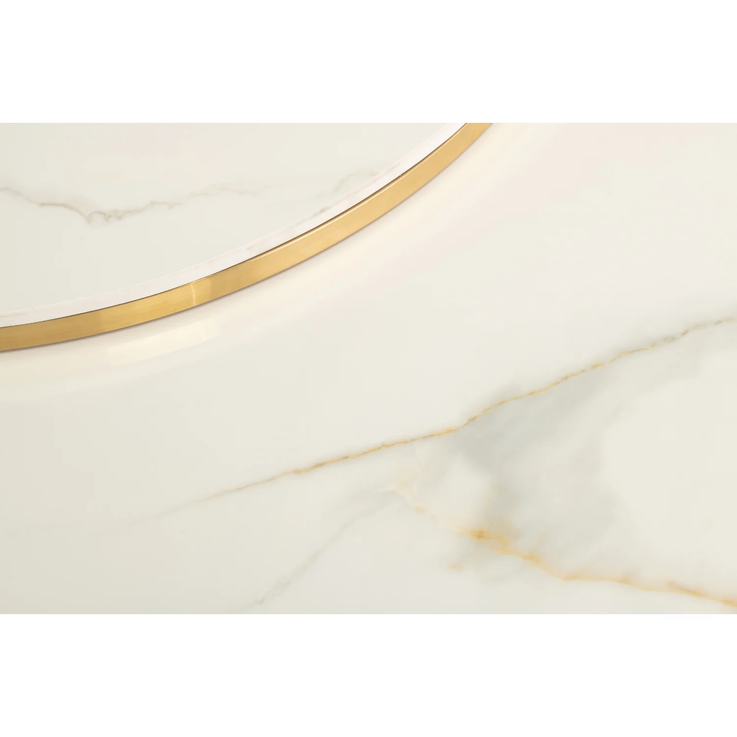 Leo Nest of Tables White & Gold - Image 3