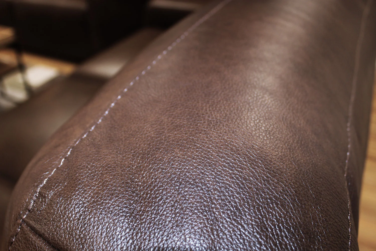 Liri 2 Seater Leather Sofa - Image 6