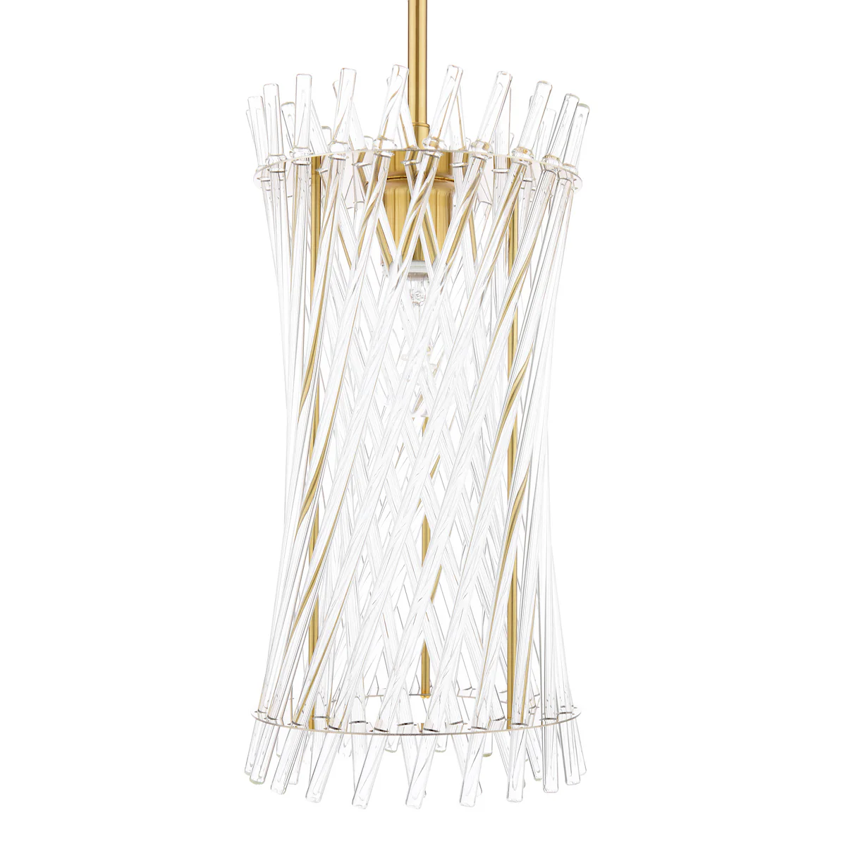 Loire Pendant Natural Brass Ceiling Light – Pendant Ceiling Light for Lighting Collection, Home Decor - Image 3