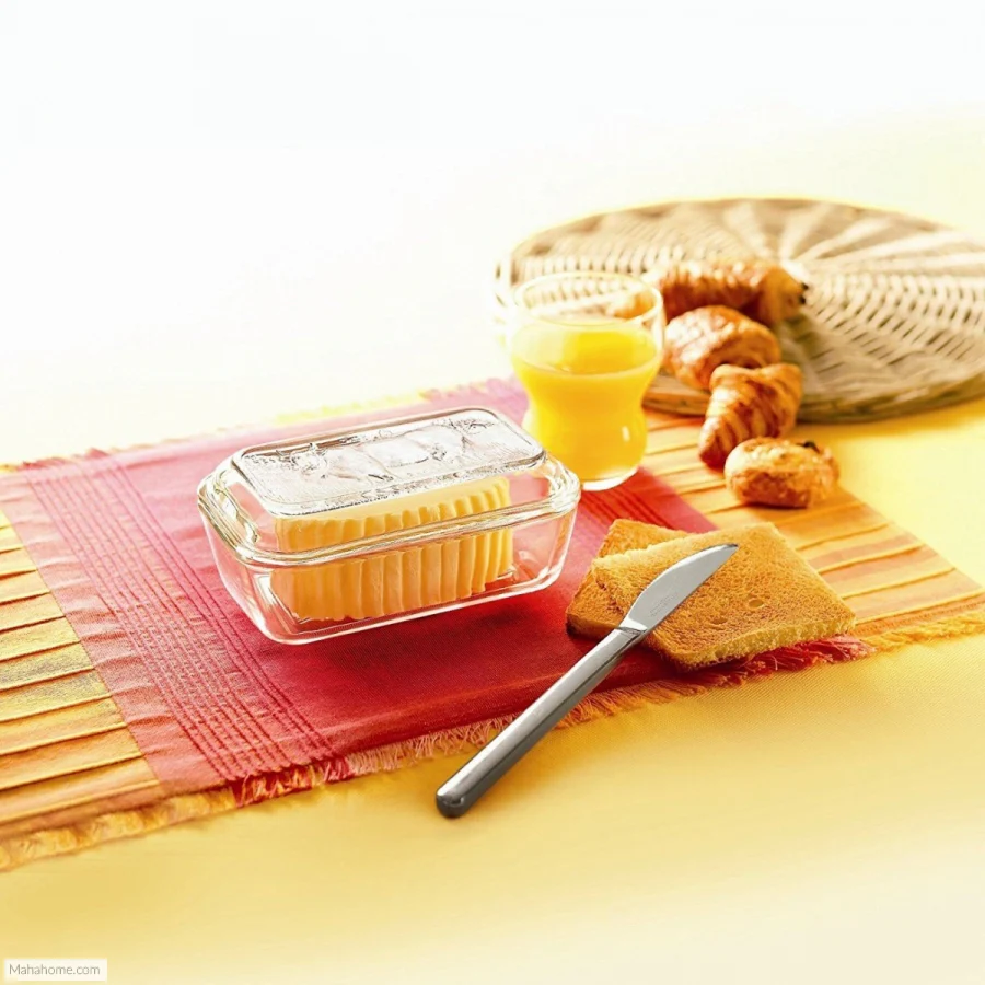 Luminarc Cow Butter Dish - Image 3