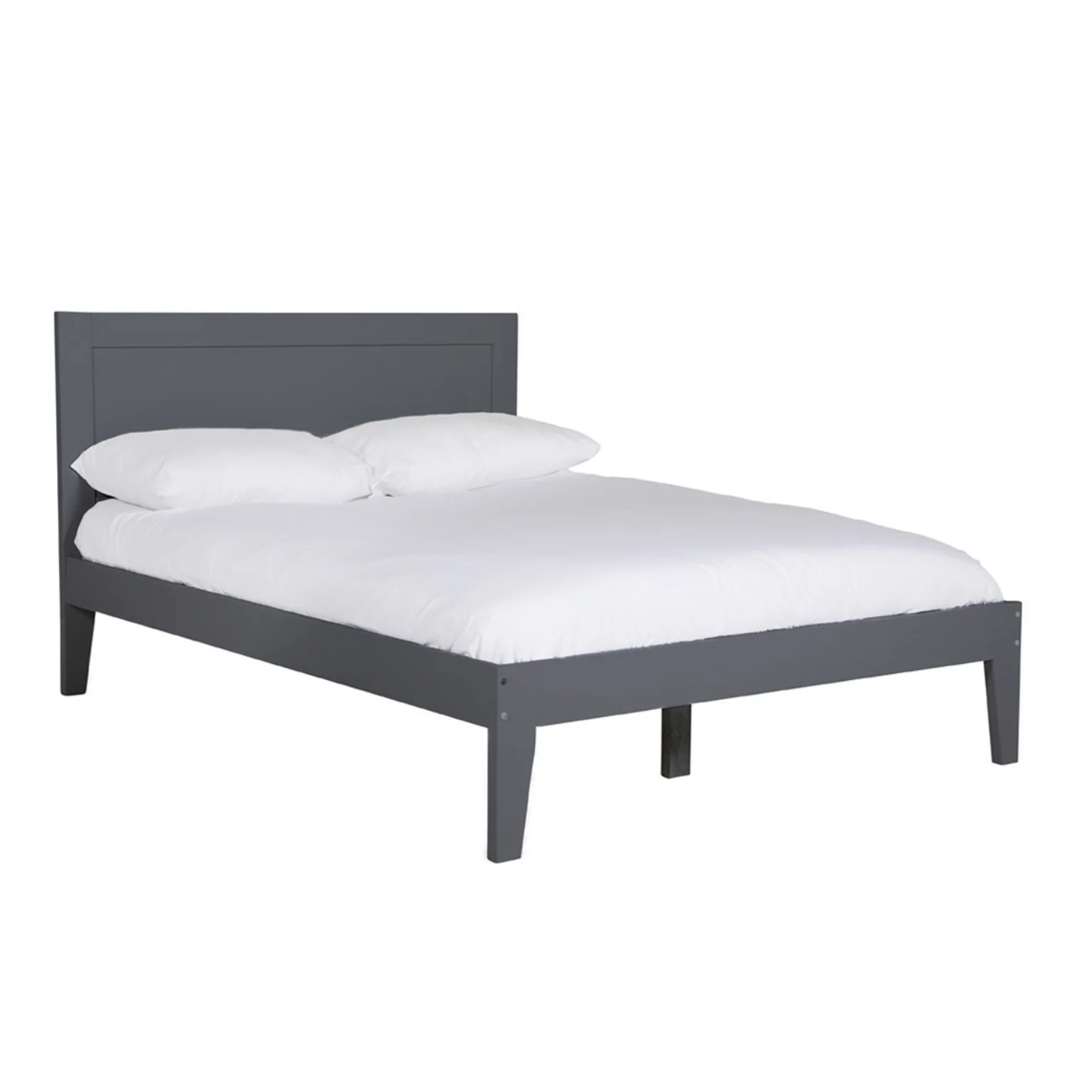 Luna Double Bed Dark Grey