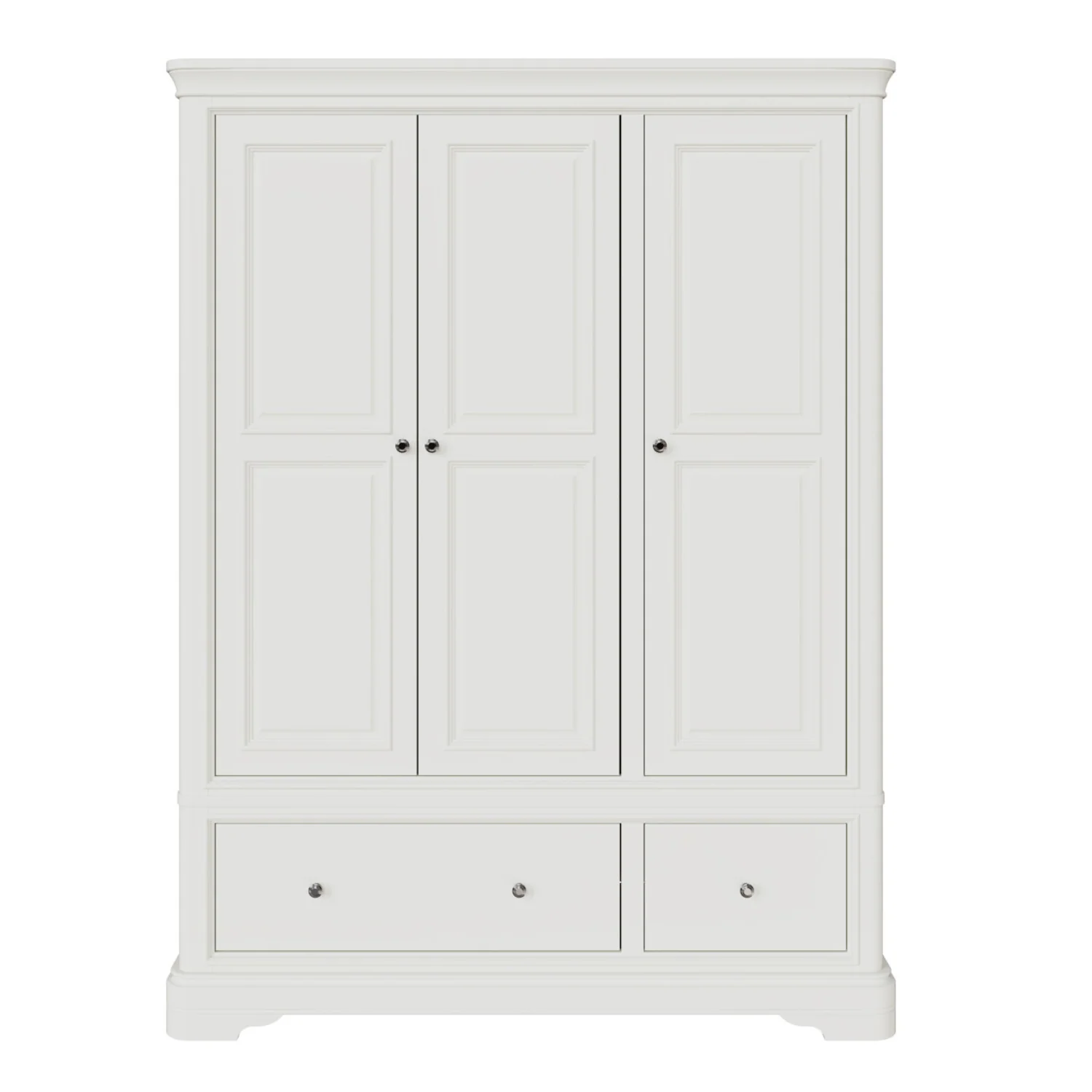 Mabel Wardrobe 3 Door Bone - Image 2