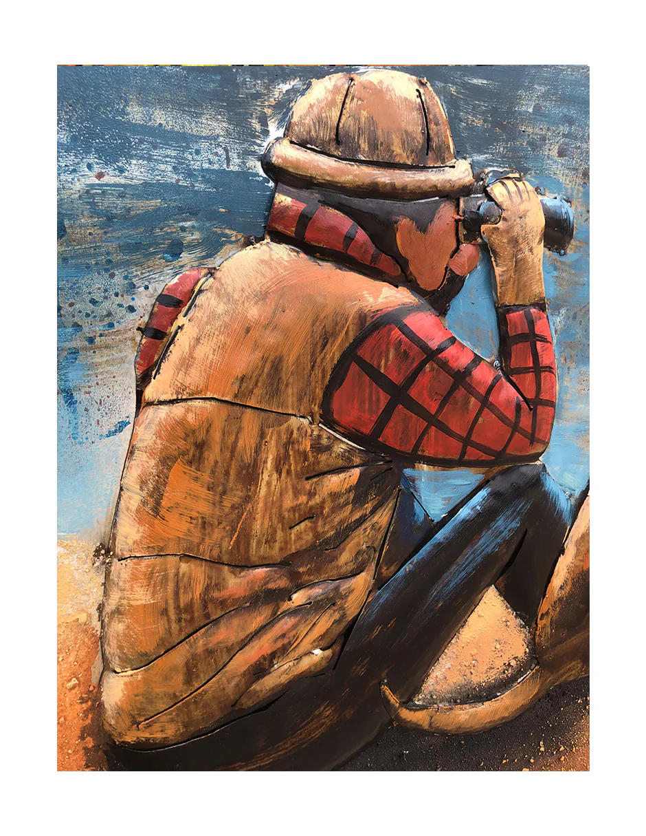 Man With His Dog Wall Art - Image 5
