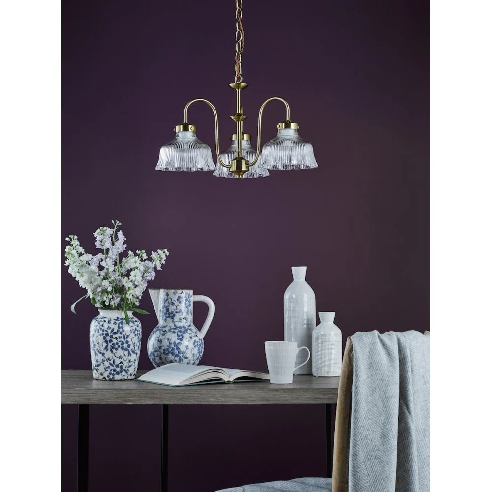 Maude 3 Light Armed Pendant - Image 5