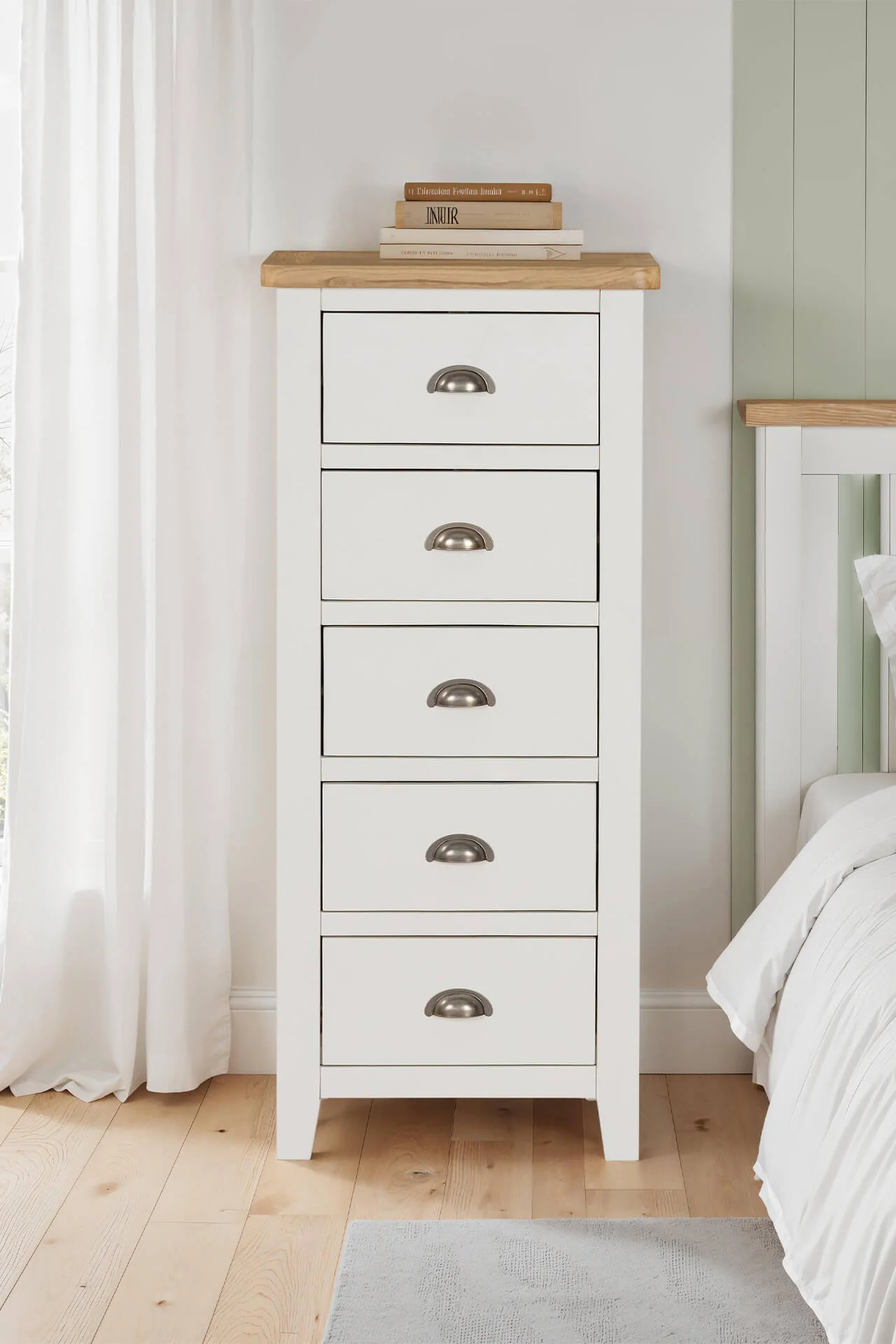 Mellor 5 Drawer Narrow Chest Cashmere - Image 10