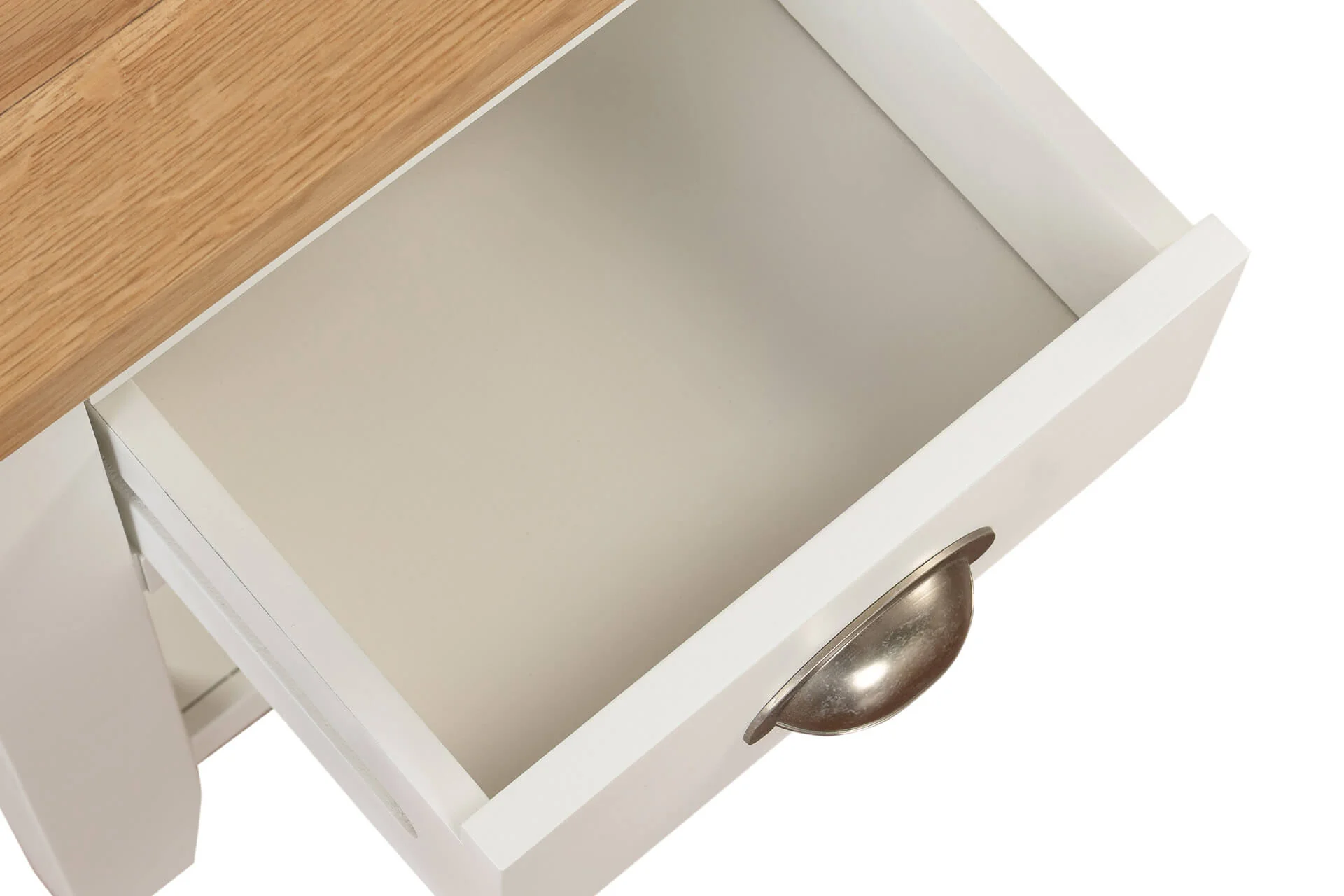 Mellorn Lamp Table 1 Drawer Cashmere - Image 9