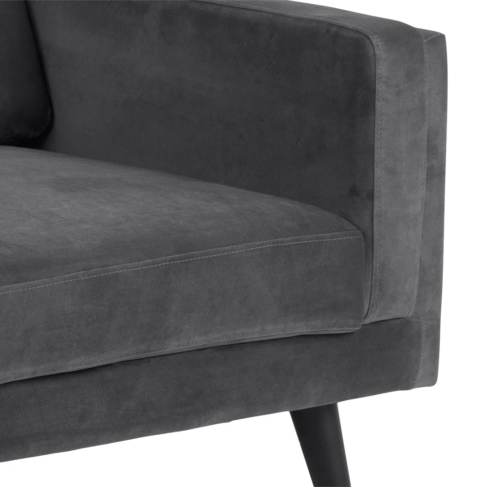 Montreal Sofa Dark Grey - Image 12