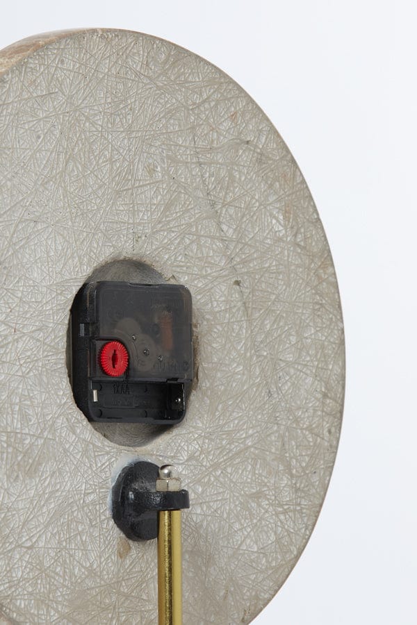 Moreno Brown Marble Clock On Base - Image 4