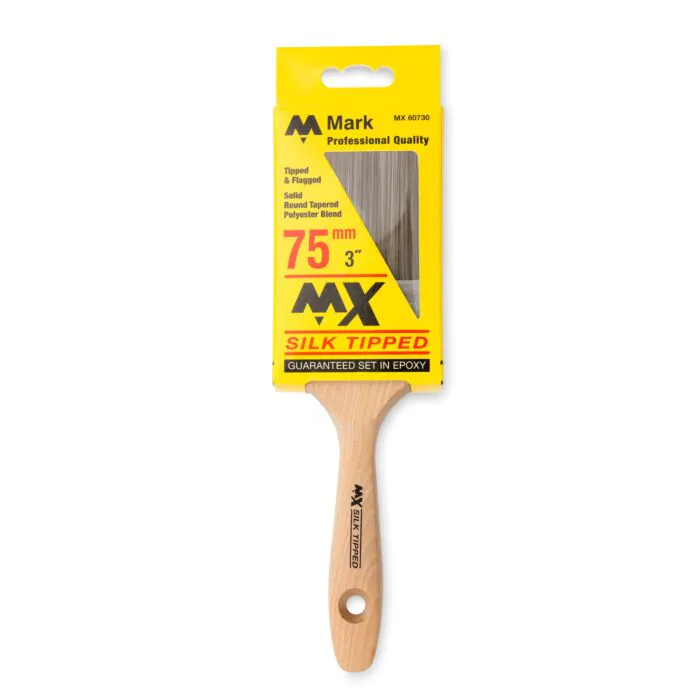 MX 3" Silk Tipped Flat Paint Brush