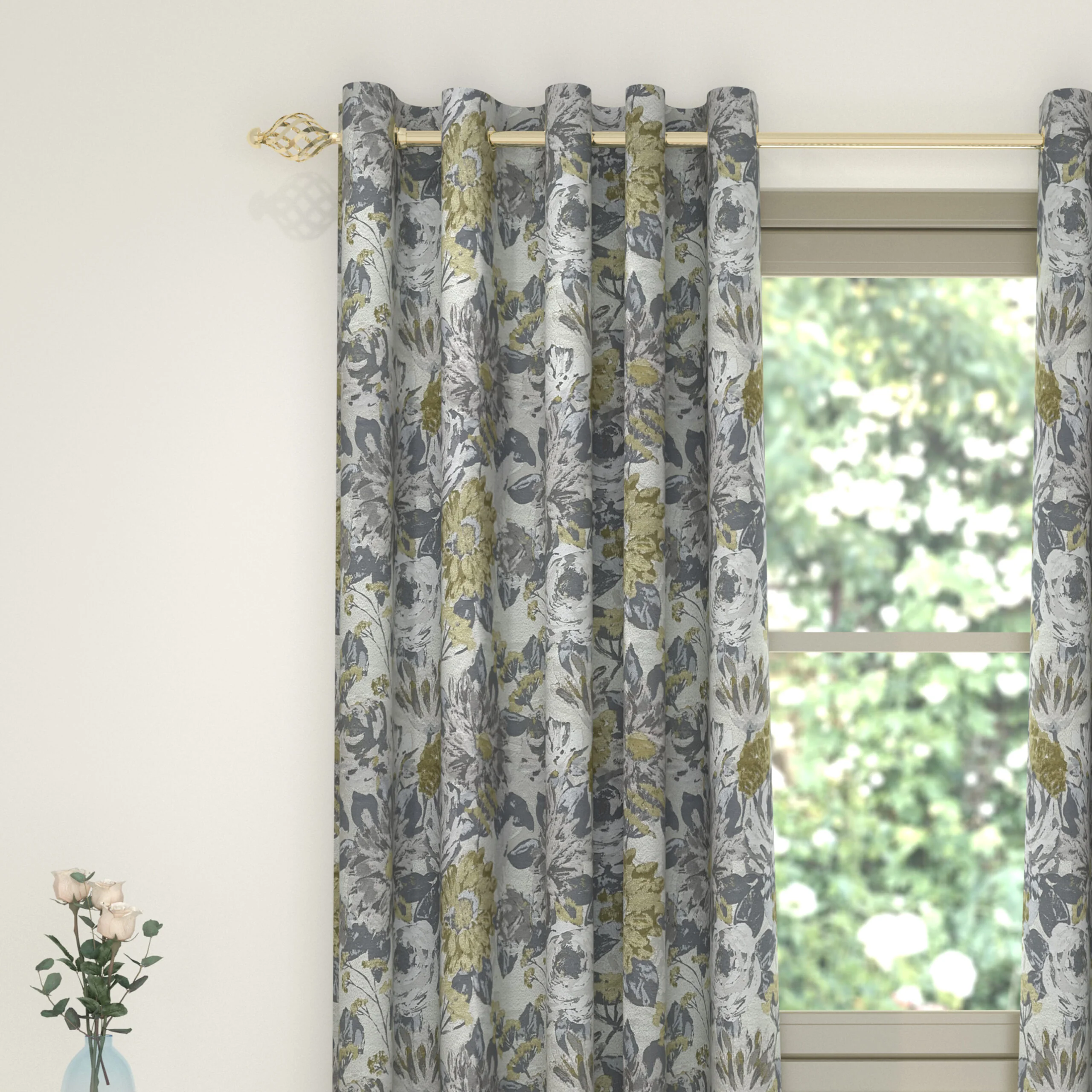 Naples Curtains Gold - Image 2