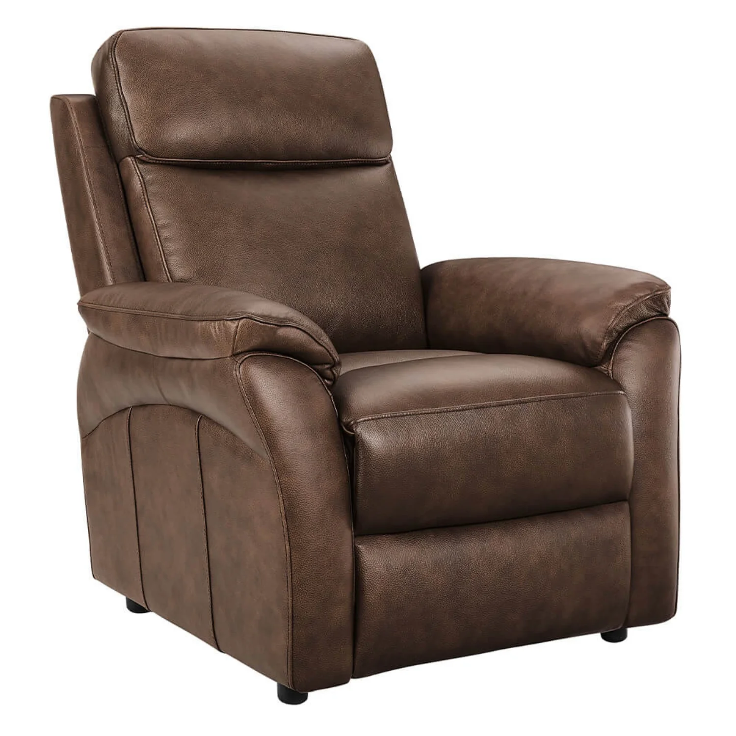 Nardo Recliner Chair Brown – Modern Accent Chair for Living Room