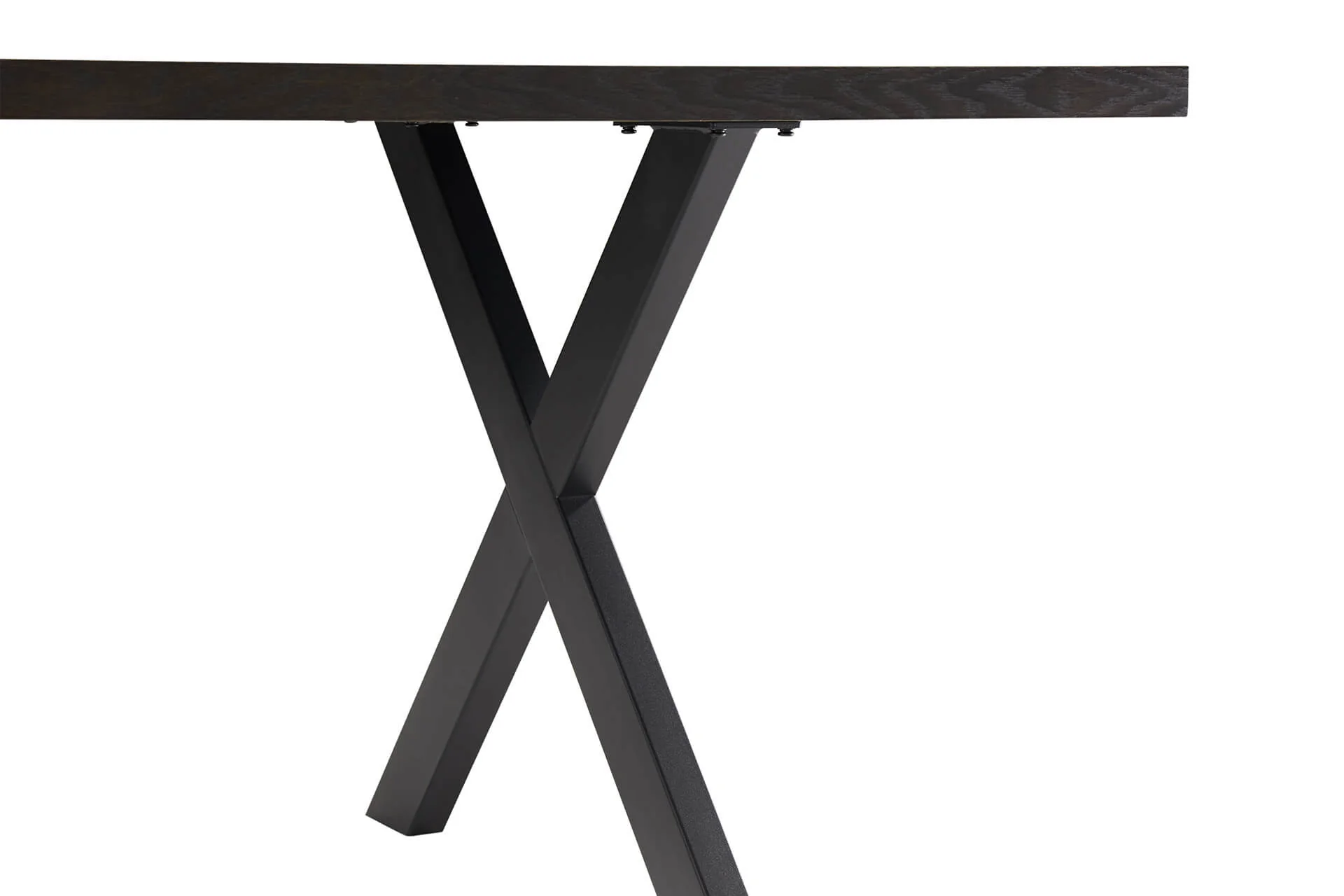 Nate Dining Table 1.8 m Smoked Oak - Image 3