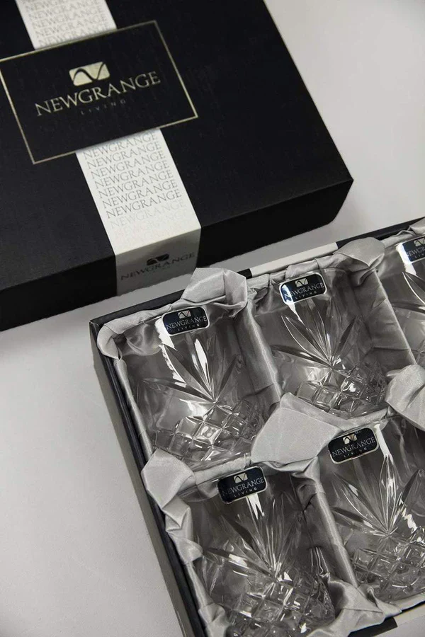 Newgrange Adare Whiskey Glasses 310cc, set 6 - Image 4