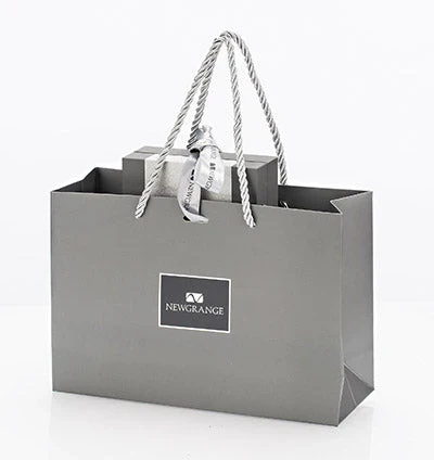 Newgrange Silver Clear Stone Claddagh Pendant & Earrings Set Jewellery Gift Boxed Set - Image 2