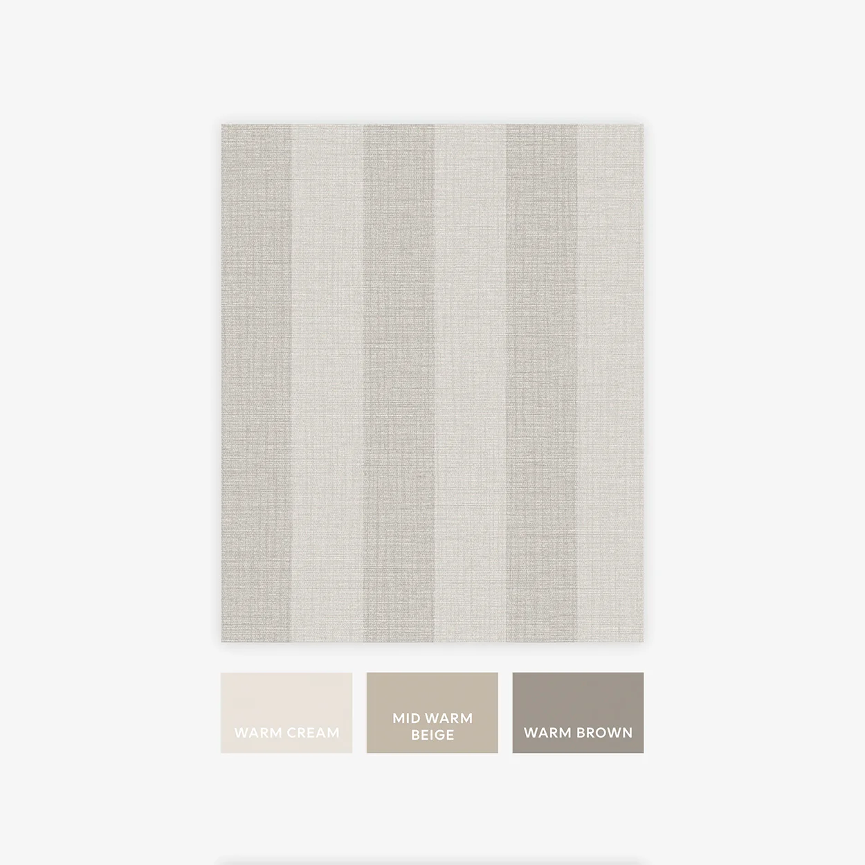 Next Striped Linen Wallpaper Natural – Warm Neutral Tones, Textured Finish, Easy Hang Non-Woven Roll - Image 3