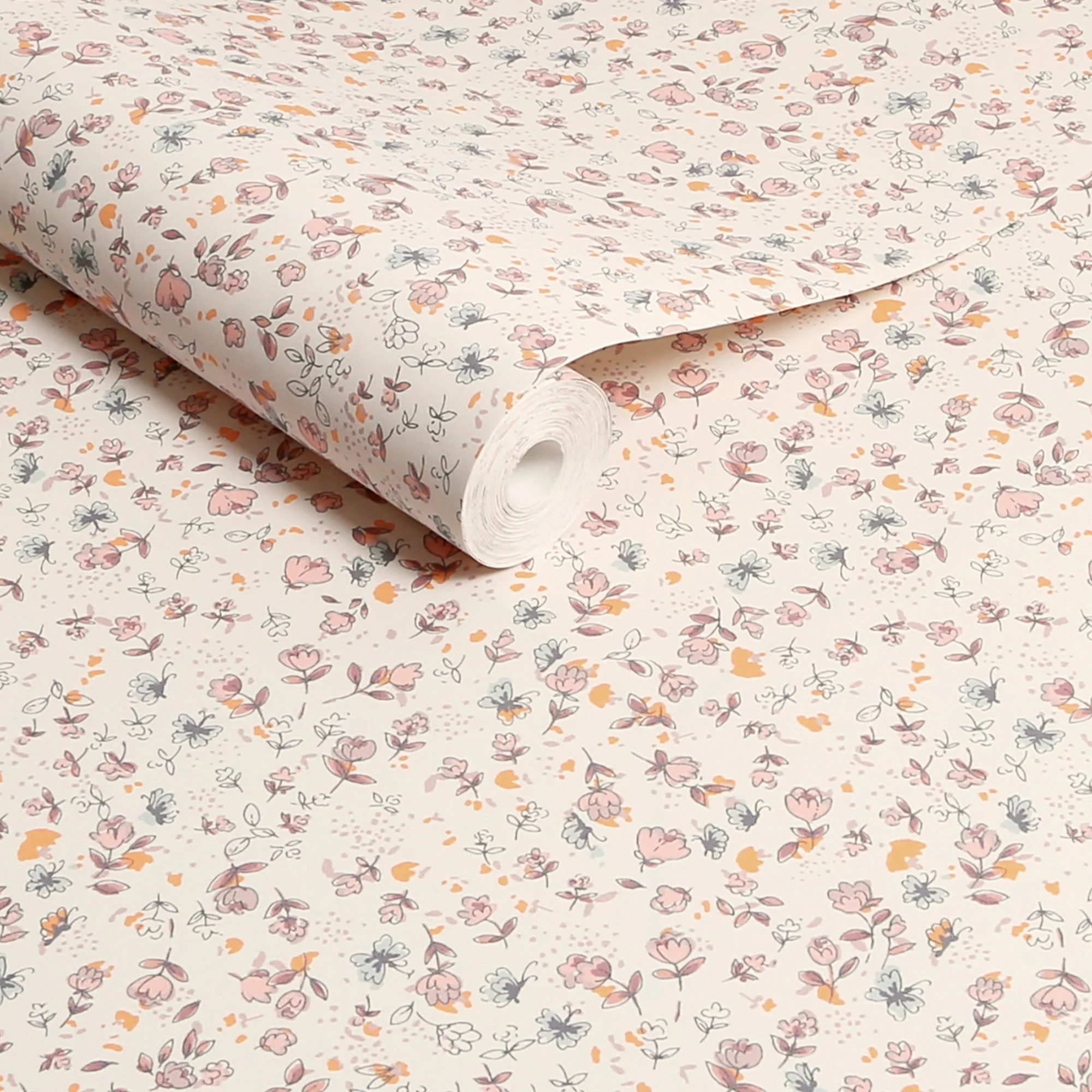 Next Wallpaper Calm Ditsy Floral Cream - Image 5