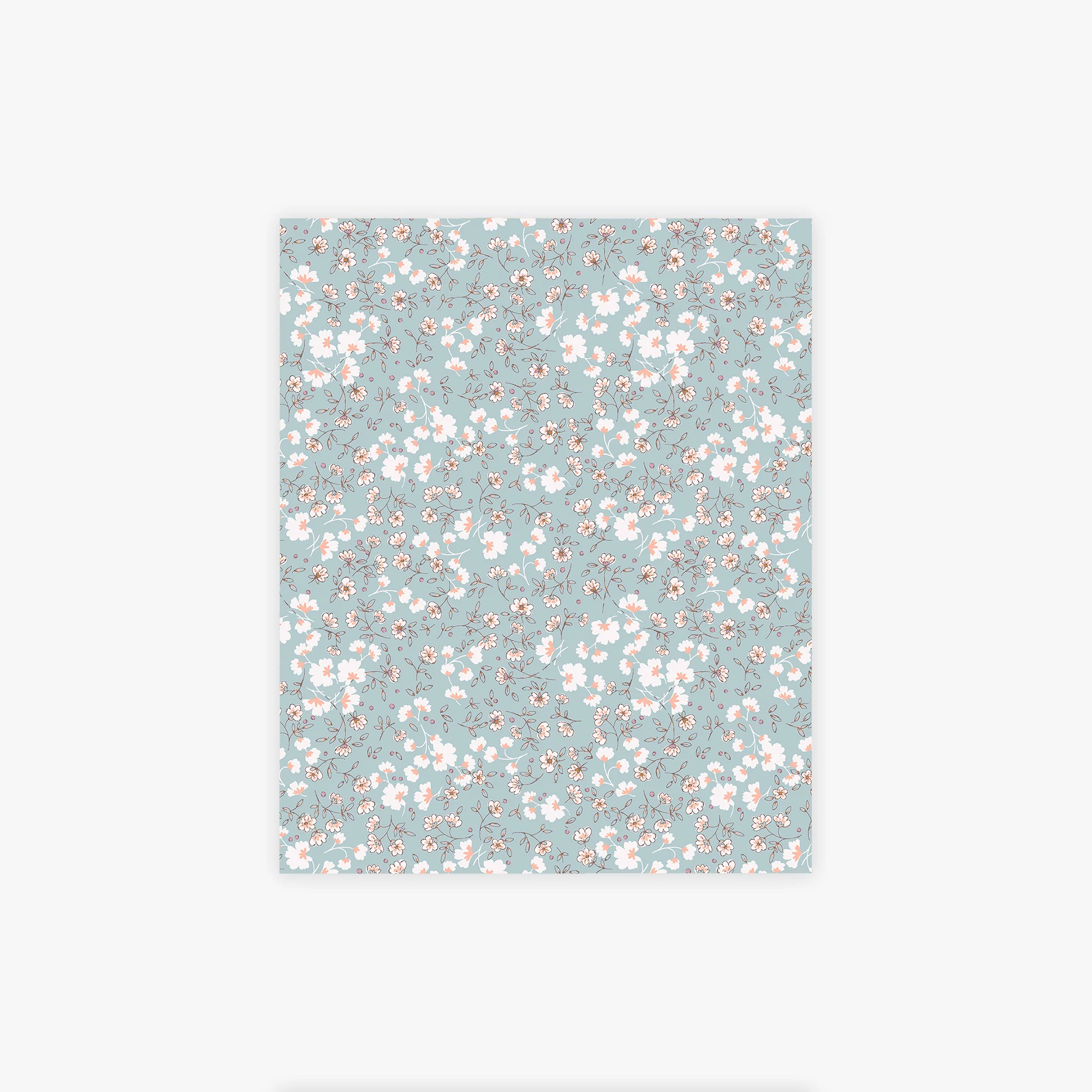 Next Wallpaper Calm Ditsy Floral Duck Egg - Image 2