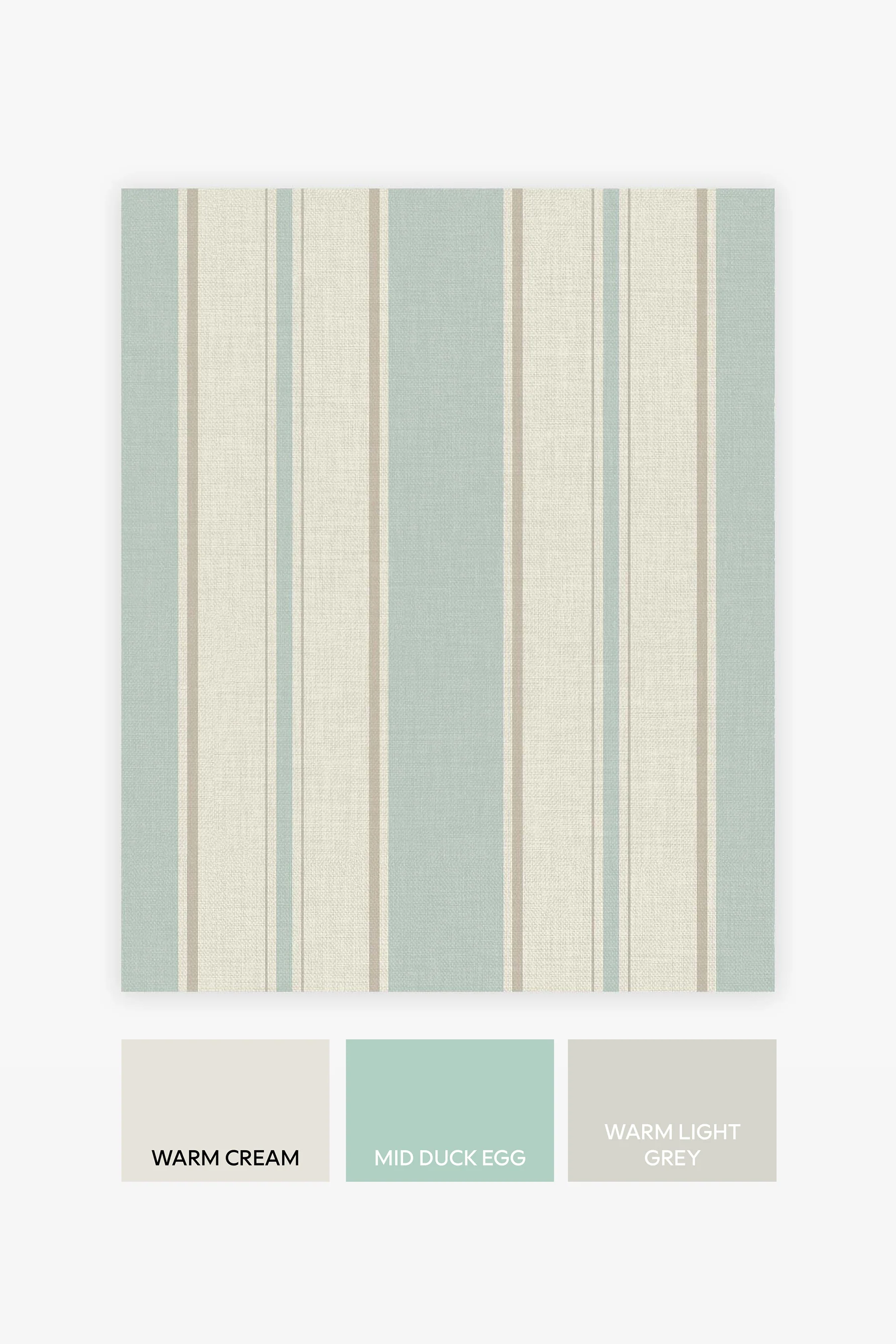 Next Wallpaper Country Stripe Duck Egg - Image 4