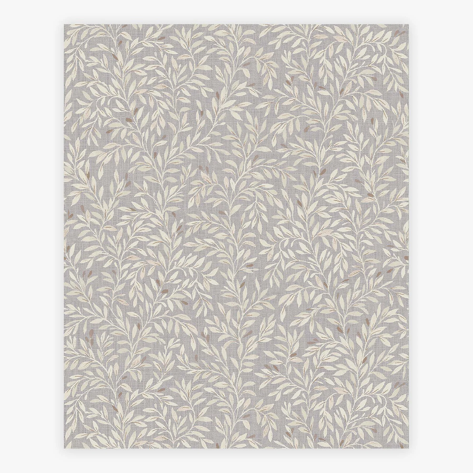 Next Wallpaper Ditsy Leaf Grey