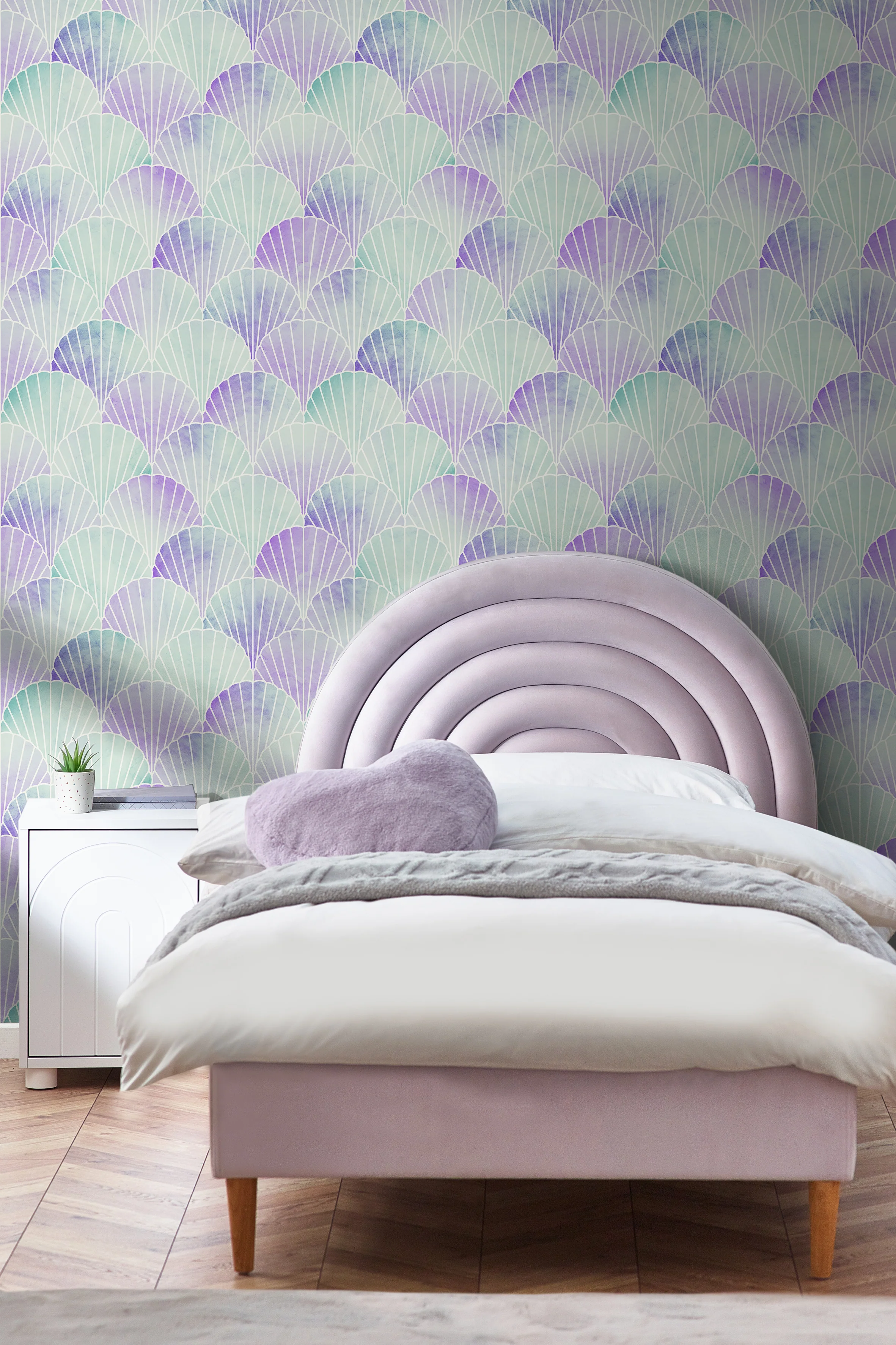 Next Wallpaper Mermaid Seashell Mystic Purple - Image 2