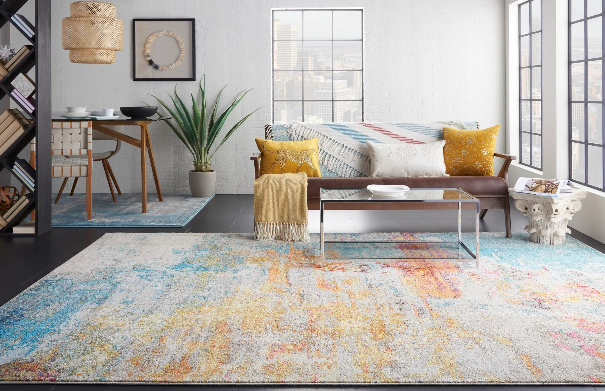 Nourison Celestial Rug CES02 Sealife - Image 4