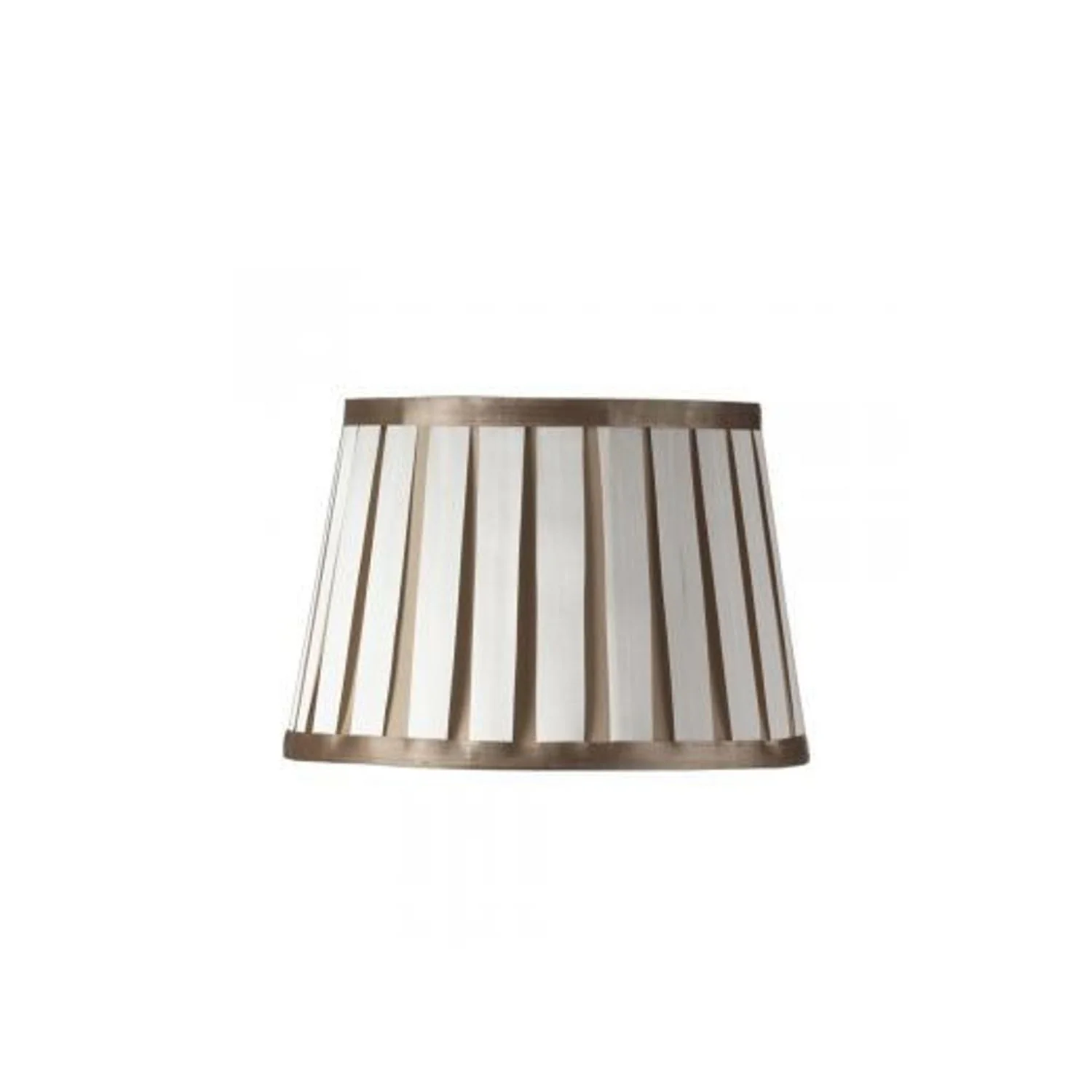 Oak Lighting Sand Off White Pleated Pendant Shade