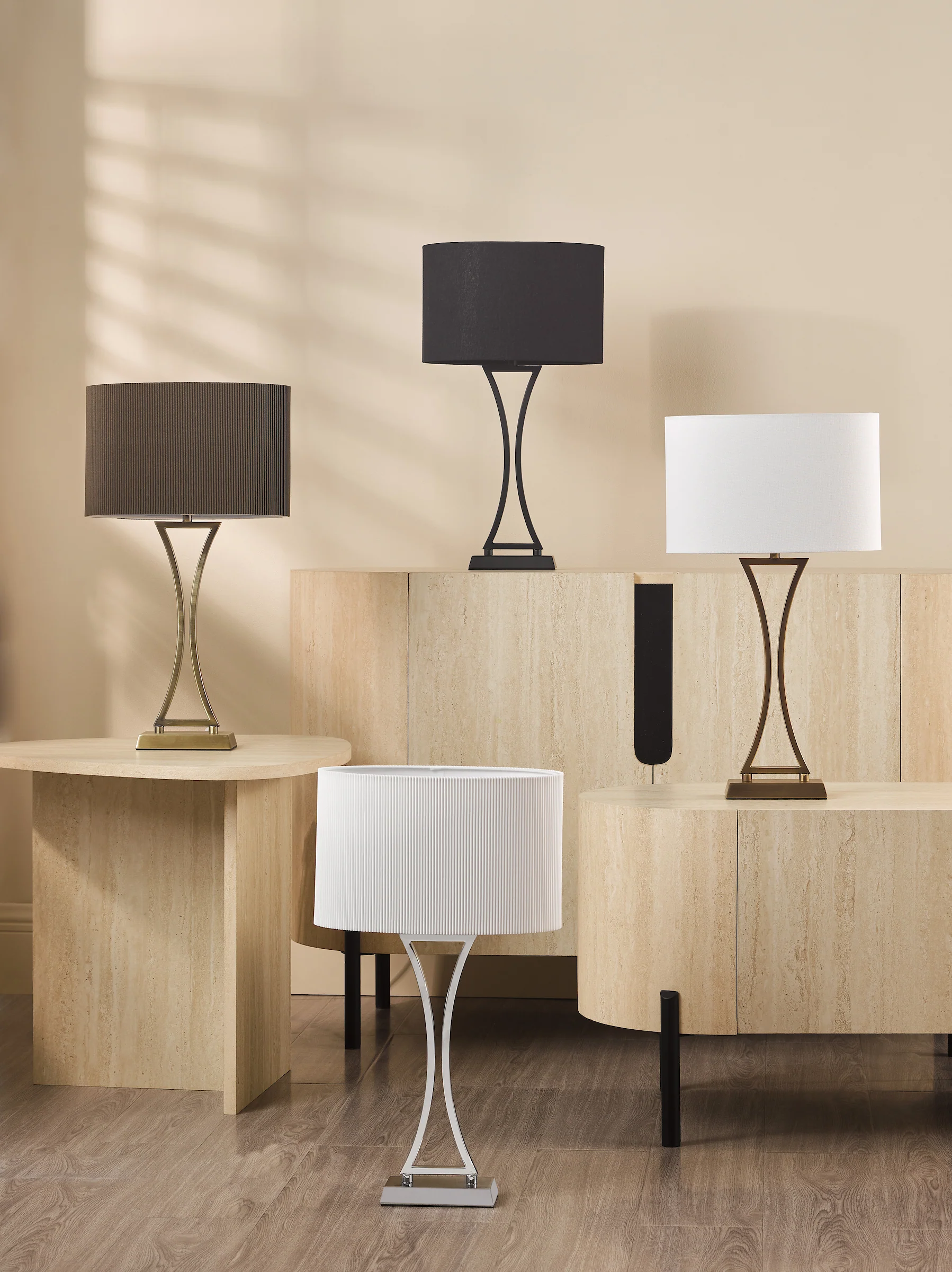Oporto Table Lamp Matt Black – Modern Lighting Collection - Image 6