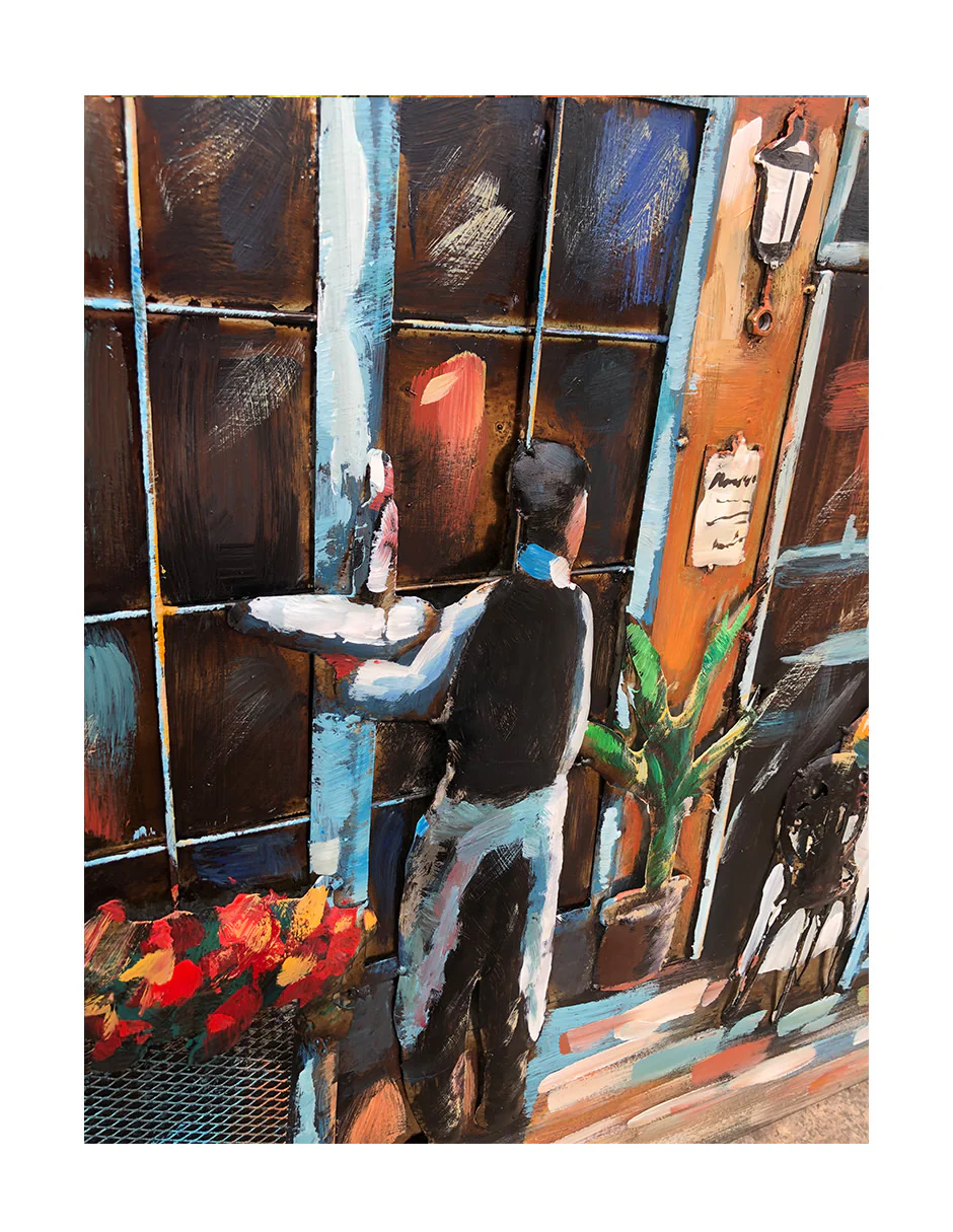 Outdoor Restaurant Wall Art - Image 5