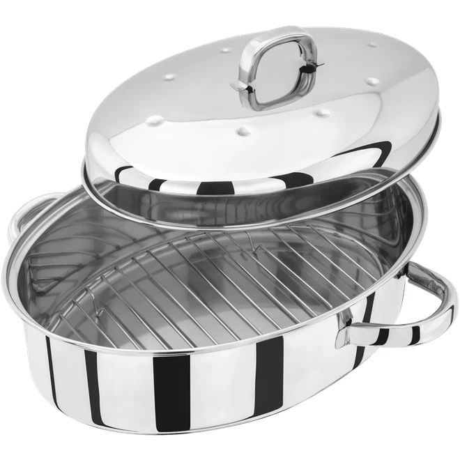 Oval Roaster with Rack