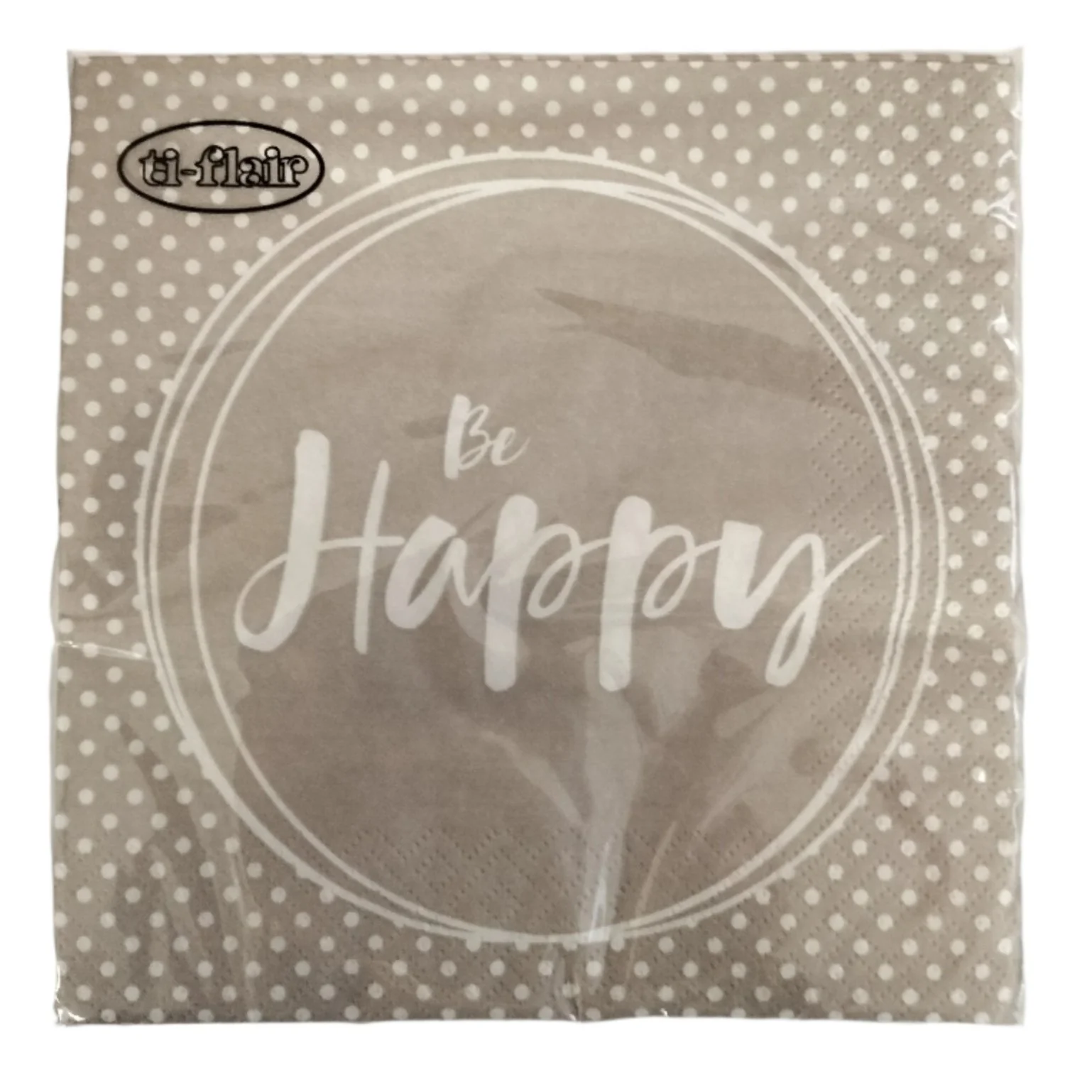 Paper Napkins Be Happy