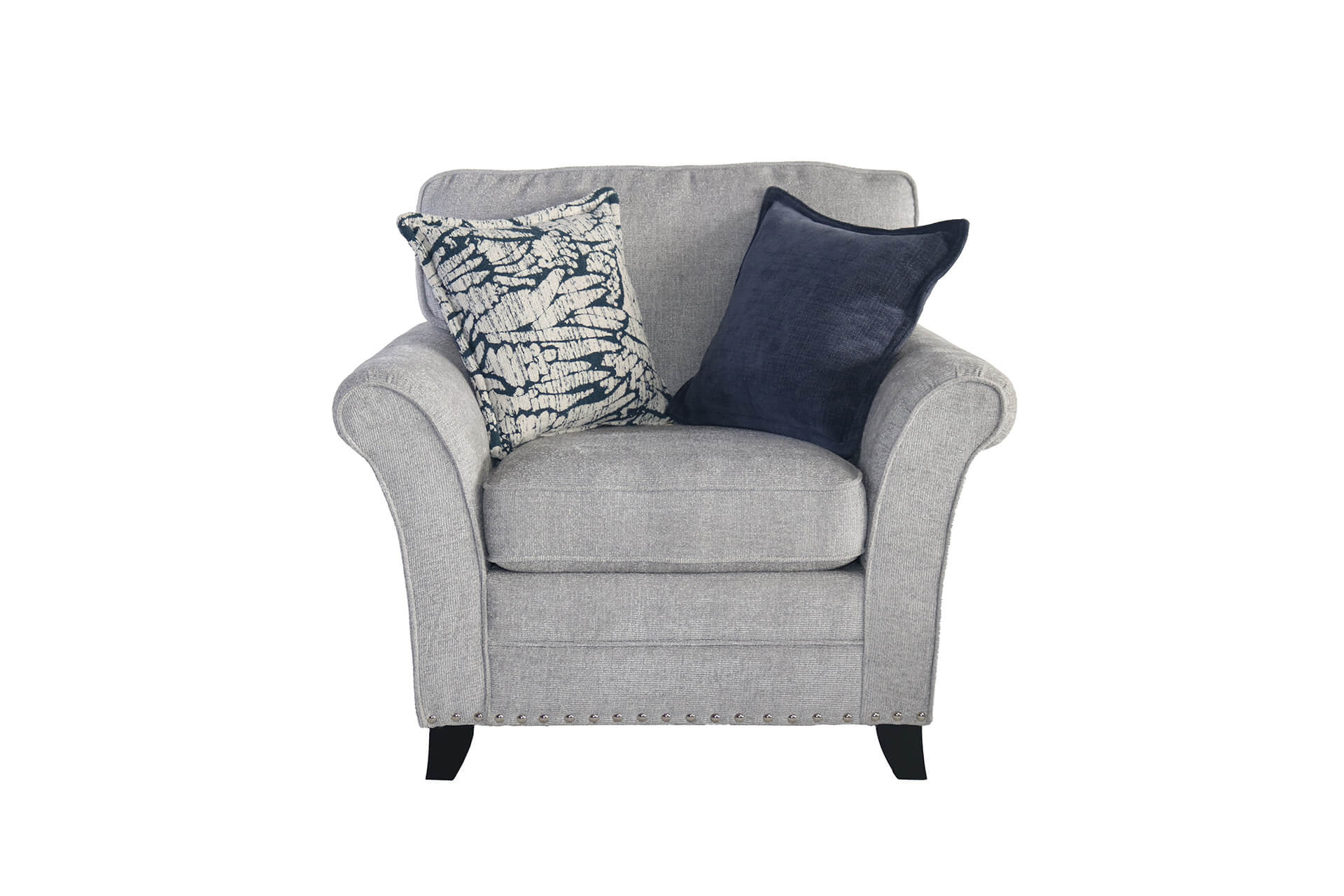 Pippa Accent Chair Silver - Image 2