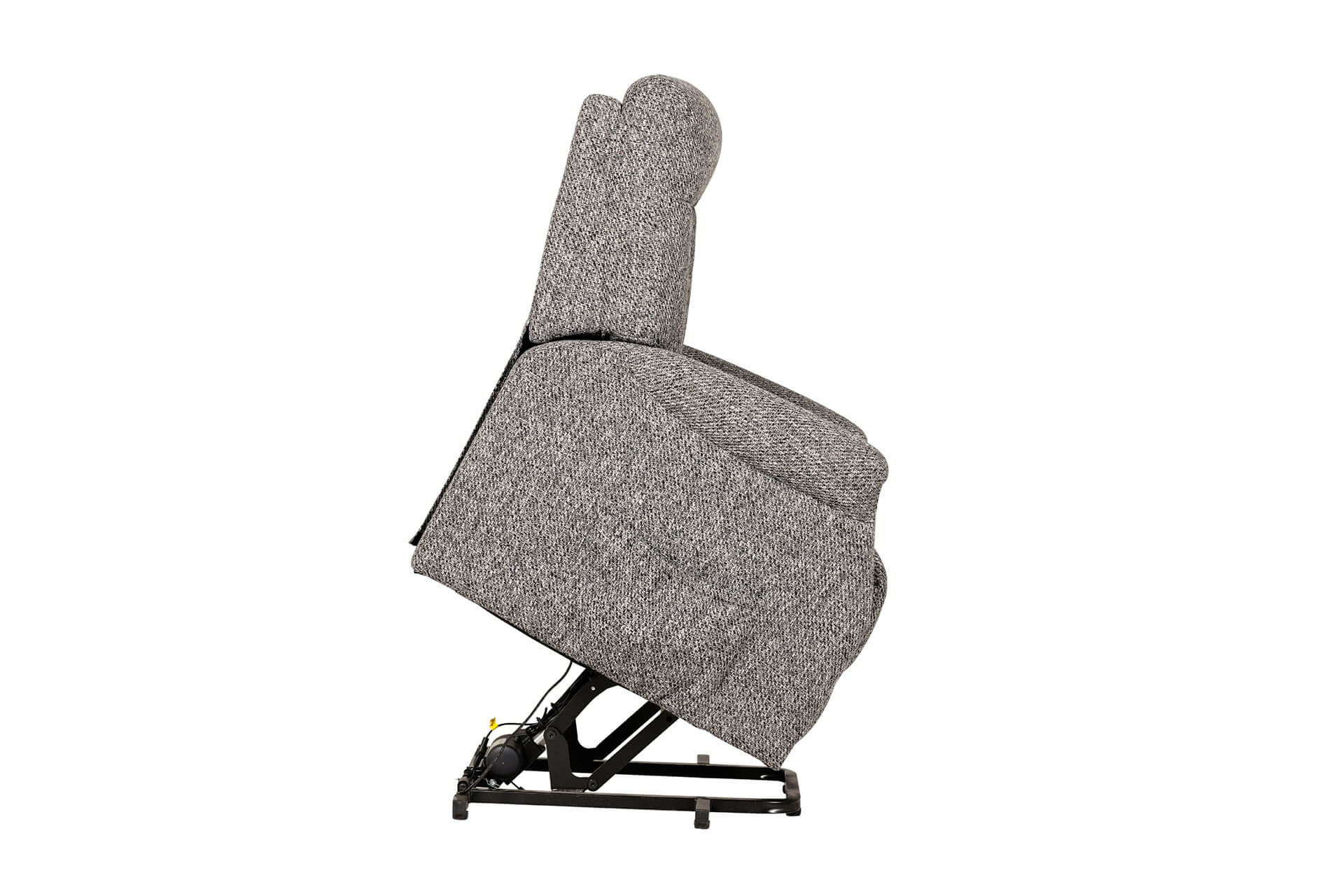 Prescot Electric Lift & Rise Recliner Chair Dark Grey - Image 5