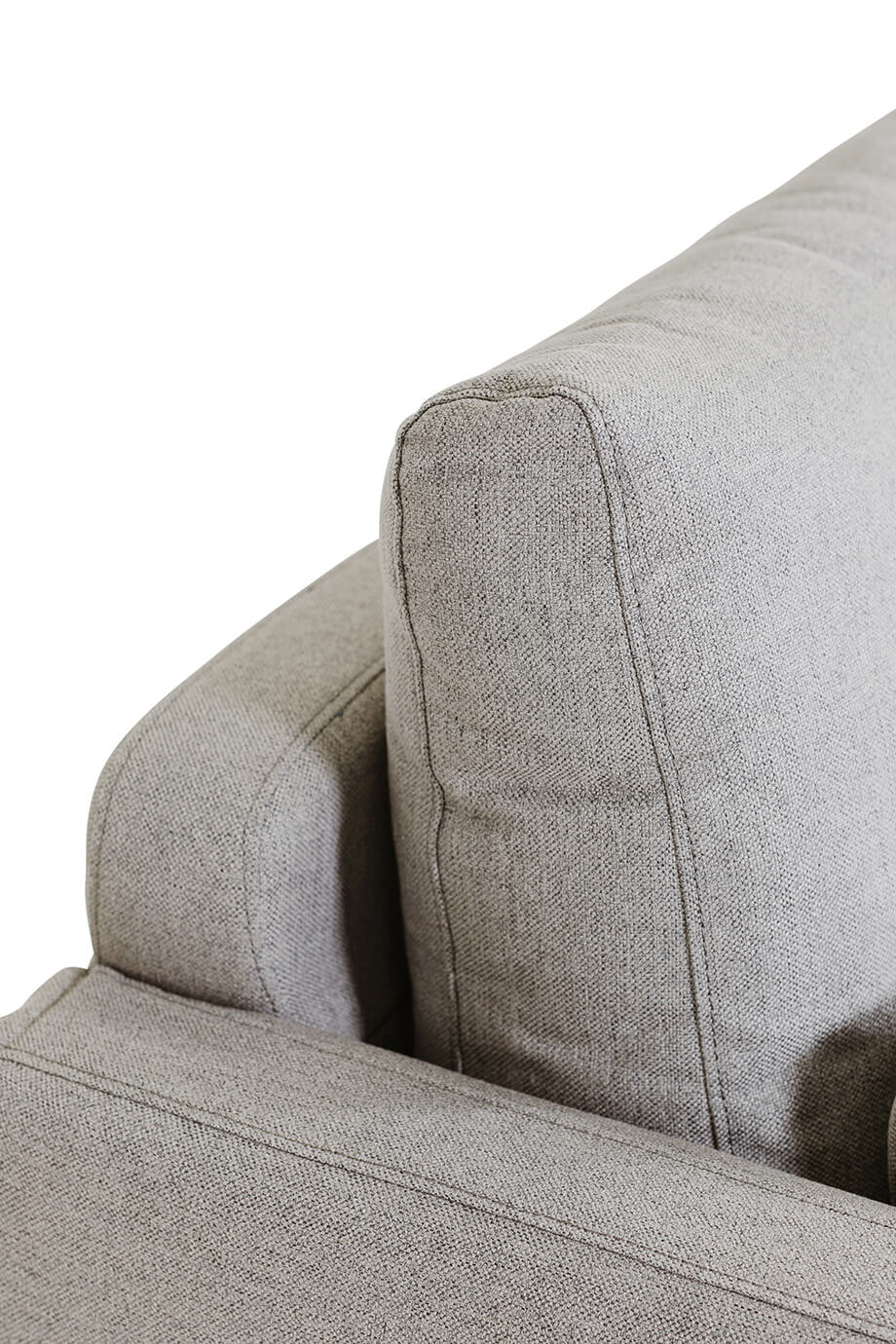 Raven 2 Seater Sofa Greige Crib 5 - Image 8