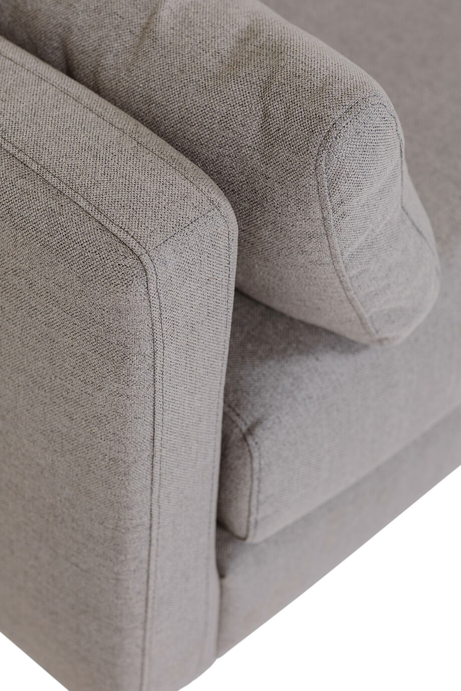 Raven 2 Seater Sofa Greige Crib 5 - Image 9