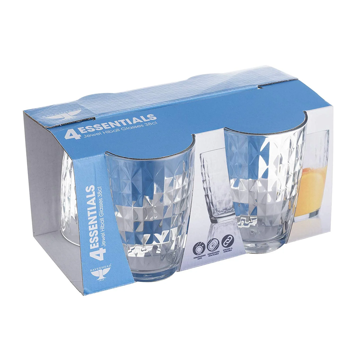 Ravenhead Essentials Jewel Sleeve Mixer Glass - Image 4