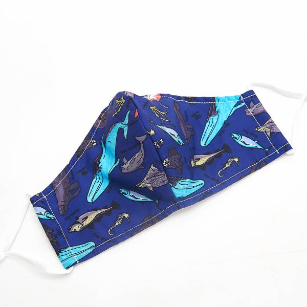 Reusable Face Covers  Blue Sea Creatures - Image 3