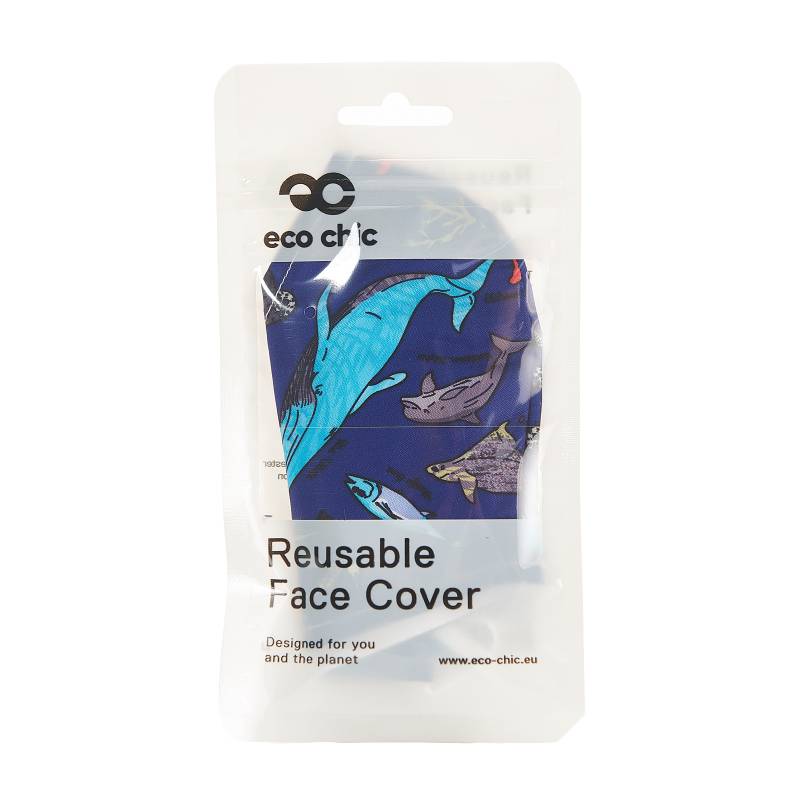 Reusable Face Covers  Blue Sea Creatures - Image 4