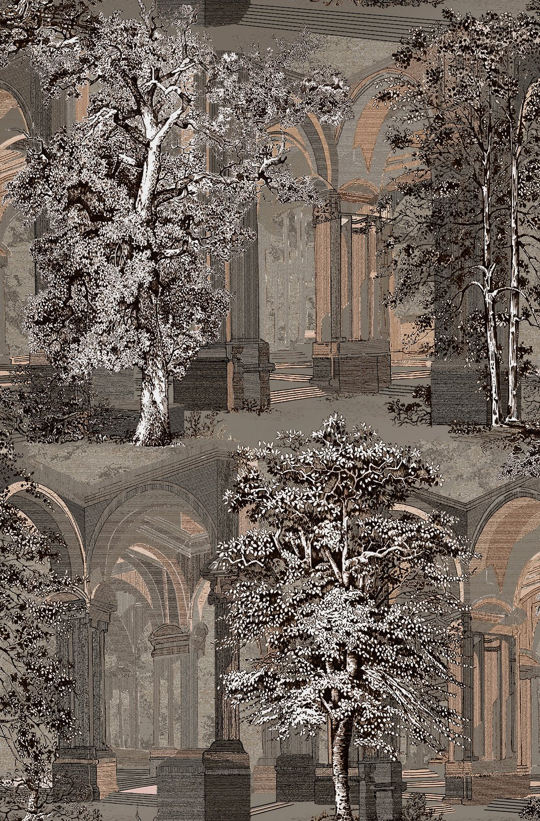 Rivington Folly Wallpaper Dusk