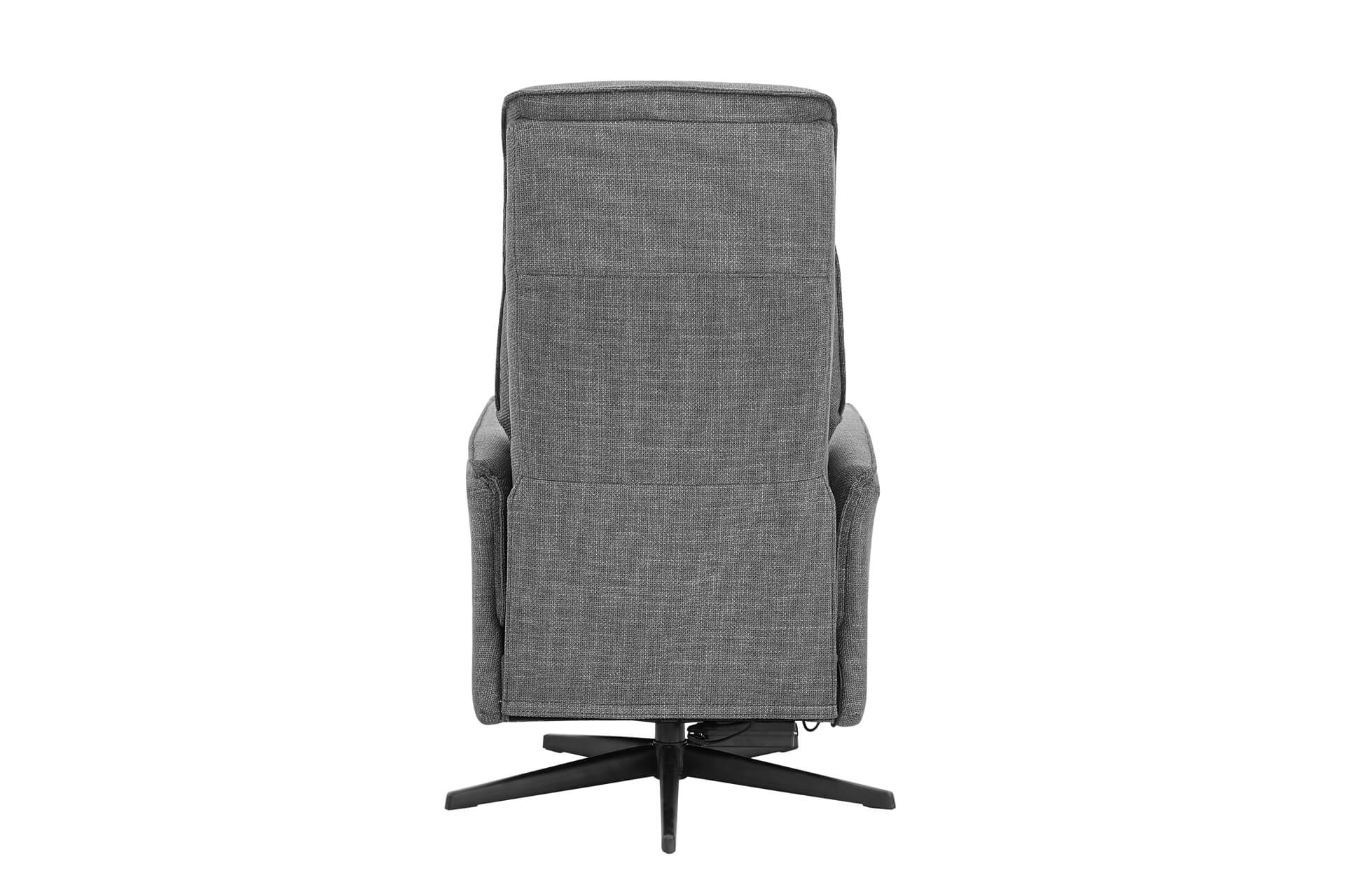 Riya Electric Reclining Accent Chair Charcoal - Image 5